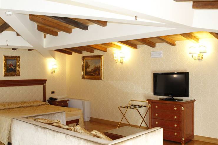 Habitación cuádruple estándar hotel villa pinciana roma Habitación cuádruple estándar hotel villa pinciana roma