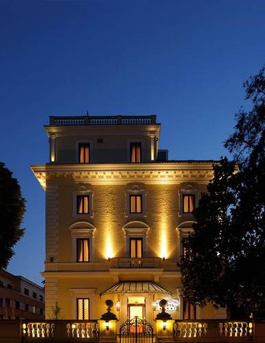 Facciata Hotel Villa Pinciana Roma